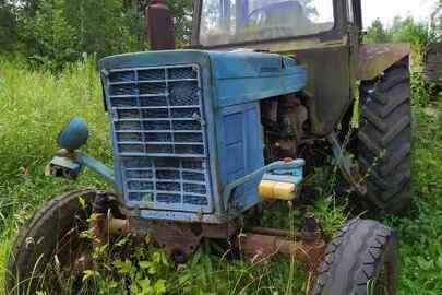 Трактор МТЗ-80 "Беларус", реєстраційний номер Т1306ЛВ, 1988 року випуску, кузов № 571894, синього кольору