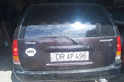 Автомобіль марки NISSAN PRIMERA, реєстраційний номер DRAP496, VIN-JN1TAAW10U0008933, 1992 року випуску