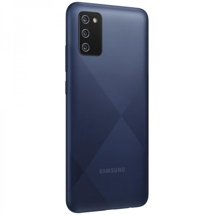 Мобільні телефони торгівельної марки «Samsung», моделі «Galaxy A02S», без ознак використання, без упаковки виробника, синього кольору, країна виробництва – Китай, 3 шт. 