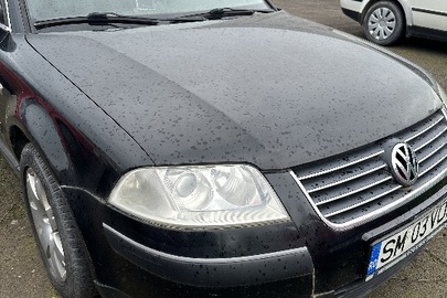 Легковий автомобіль марки «Volkswagen», модель «Passat», кузов № WVWZZZ3BZ1E114567, реєстраційний номерний знак Румунії SM03VDB, рік виготовлення - 2000, колір - чорний