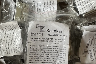 Вироби для лабораторних досліджень торгівельної марки  "KALTEK", різних видів, нові, загальна кількість 12396 шт.