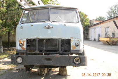 Вантажний автокран МАЗ 500 СМК 10, 1980 року випуску, синього кольору, державний номер АР3702АН, № шасі (кузов, рама) 18957
