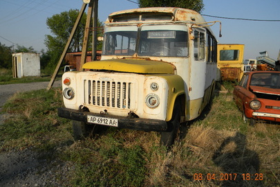 Автобус пасажирський КАВЗ 685М, 1986 року випуску, помаранчевого кольору, державний номер АР6912АА, № шасі (кузов, рама) 0926069