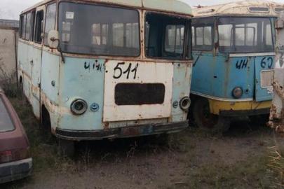 Автобус пасажирський АСЧ ГАЗ 53, 1989 року випуску, синього кольору, державний номер АР6521ВМ, № шасі (кузов, рама) ХТН531200К1328713