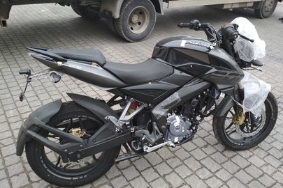 Мотоцикл Bajaj Pulsar 200 NS, без д.н., 2017 року випуску, чорного кольору, VIN №MD2A36FY9HCM23112