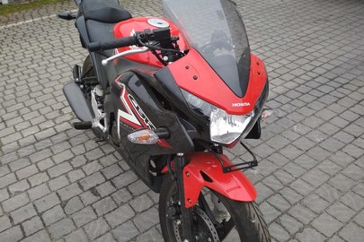 Мотоцикл Honda CBR 150 RG, без д.н., 2017 року випуску, червоного кольору, VIN №МЕ4КС241ВН8008300