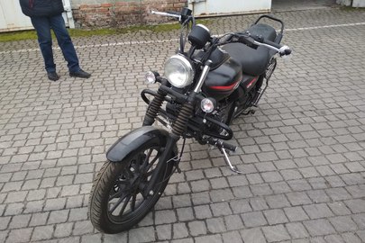 Мотоцикл Bajaj Avenger 220, без д.н., 2017 року випуску, чорного кольору, VIN №MD2A22EY7GCG05146