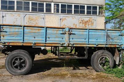 Причіп бортовий ГКБ 817, державний номер АР0521ХТ, 1987 року випуску, синього кольору, шасі № 254354