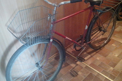 Велосипед "Україна" червоного кольору