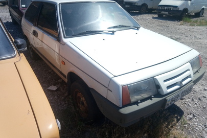 Легковий автомобіль ВАЗ 2108, державний номер 84912НА, білого кольору, 1991 року випуску, кузов №ХТА210800М0875421