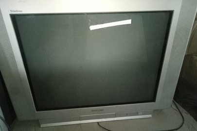 Телевізор SONY сірого кольору