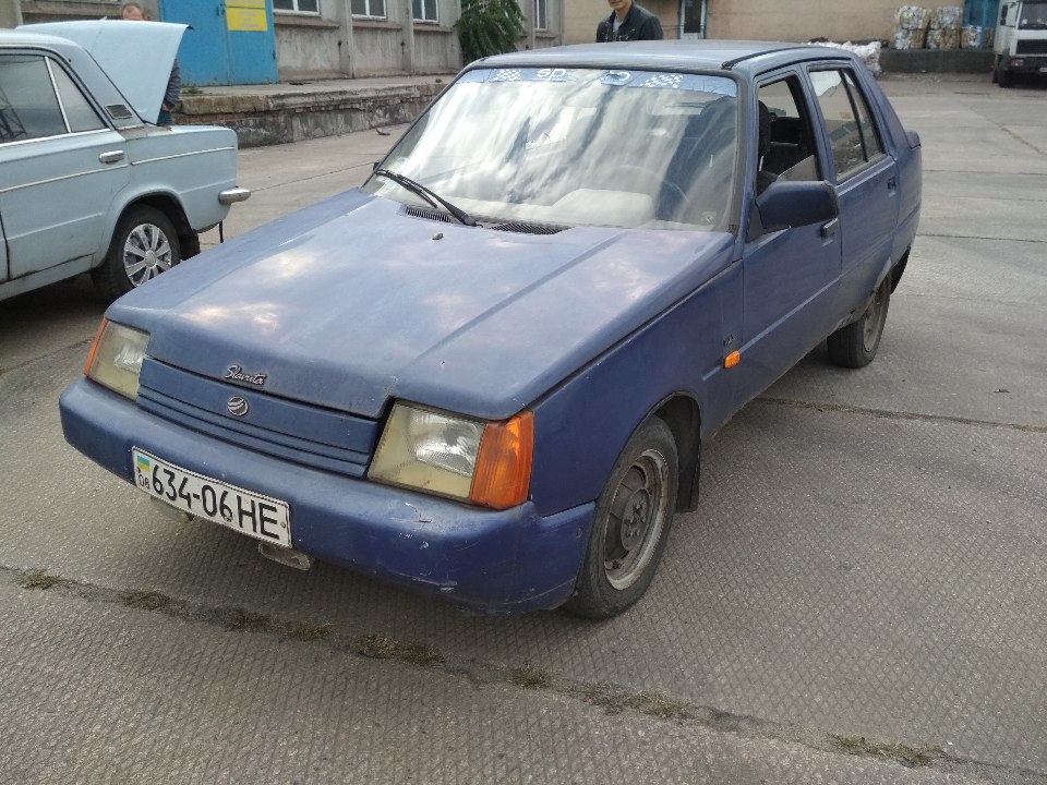 Легковий автомобіль ЗАЗ 110307, державний номер 63406НЕ, 2002 року випуску, синього кольору, кузов №Y6D11030720013764