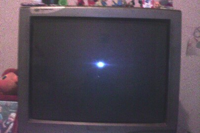 Телевізор "Panasonic" сірого кольору