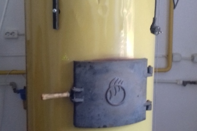 Котел універсальний твердопаливний  S40U, жовтого кольору