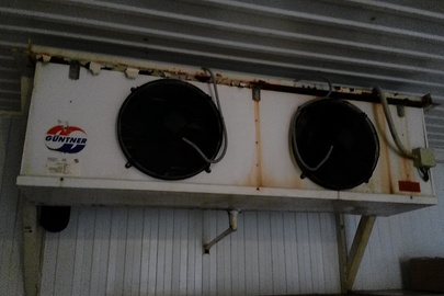 Холодильне обладнання для середньотемпературних камер (повітряохолоджувач HANS GUNTNER GMBN) у кількості 1 одиниця
