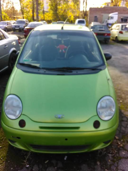 Легковий автомобіль DAEWOO MATIZ, державний номер АР0317ВІ, 2008 року випуску, зеленого кольору, кузов № XWB4A11BV8A157397
