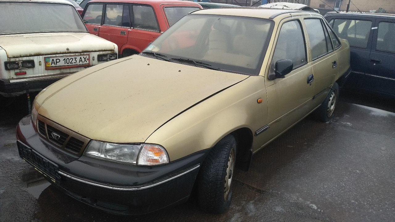 Легковий автомобіль DAEWOO NEXIA СПГ, державний номер АР5931ВС, 2007 року випуску, бежевого кольору, шасі №XWB3D31UD8A152847