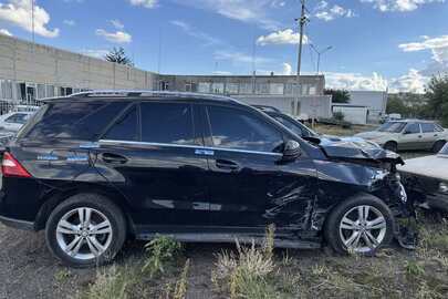 Транспортний засіб марки MERCEDES-BENZ ML 350, легковий, рік випуску 2012, чорного кольору, ДНЗ BC2002TP, номер шасі (кузова, рами): 4JGDA2EB5CA096576