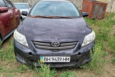 Транспортний засіб TOYOTA, модель: COROLLA, 2009 року випуску, № шасі (кузов, рама): JTNBH58EX0J001578, ДНЗ: ВН9439НМ