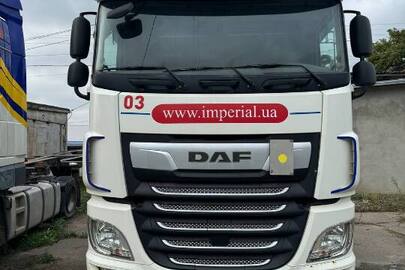 Транспортний засіб спеціалізований вантажний сідловий тягач, марка/модель - DAF XF 480 FT, номер шасі (кузова, рами)/ідент. №XLRTEH4300G211341, рік випуску – 2018, реєстраційний номер / державний номерний знак - ВН0163РЕ