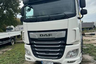 Транспортний засіб спеціалізований вантажний сідловий тягач, марка/модель - DAF XF 480 FT, номер шасі (кузова, рами)/ідент. №XLRTEH4300G210610, рік випуску – 2018, реєстраційний номер / державний номерний знак - ВН6097РТ