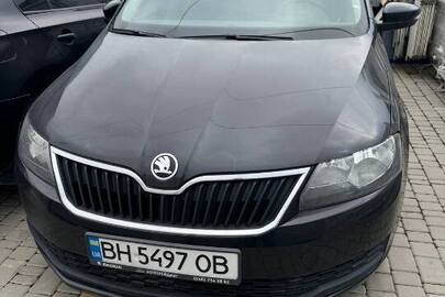Транспортний засіб легковий – загальний/ CAR – GENERAL седан-В, марка/модель - Skoda Rapid, номер шасі (кузова, рами)/ідент. №TMBAC2NH1JB150758, рік випуску – 2018, реєстраційний номер / державний номерний знак - ВН5497ОВ