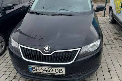 Транспортний засіб легковий – загальний/ CAR – GENERAL седан-В, марка/модель - Skoda Rapid, номер шасі (кузова, рами)/ідент. №TMBAC2NH6JB150805, рік випуску – 2018, реєстраційний номер / державний номерний знак - ВН5469ОВ