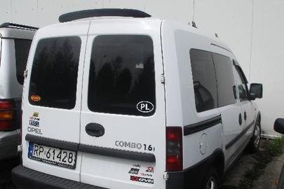 Транспортний засіб марки "OPEL COMBO-C", реєстраційний номер RP61428, VIN: W0L0XCF0623027410, білого кольору, 2002 року випуску, бензин, 1598 см.куб.