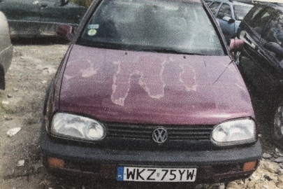 Транспортний засіб марки Volkswagen Passat (Golf), реєстраційний номер WKZ75YW, №куз. WVWZZZIHZTW186258, 1995 року випуску