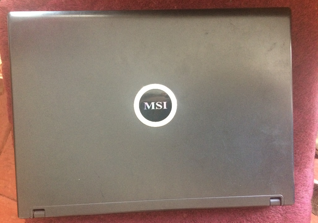 Ноутбук марки MSI модель MS-163В