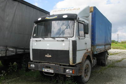 Автомобіль МАЗ-53366, бортовий - С, 1999 року випуску, сірого кольору, №шасі Y3M533660Х0007785, реєстраційний номер ВС5868АТ