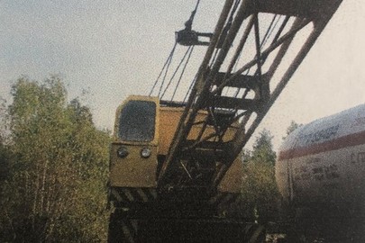 Залізничний кран КЖДЭ-16, 1986 року випуску, інвентарний №417024