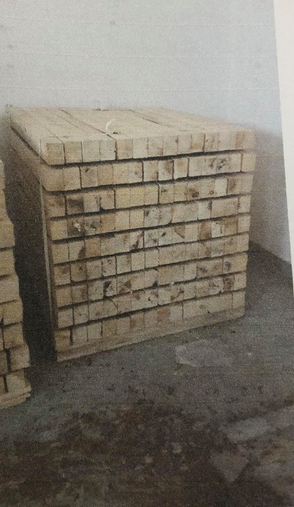 Брус м'яколистяної осики розміром 72х92х1100 мм (3 полети) - 2.75 куб.м.