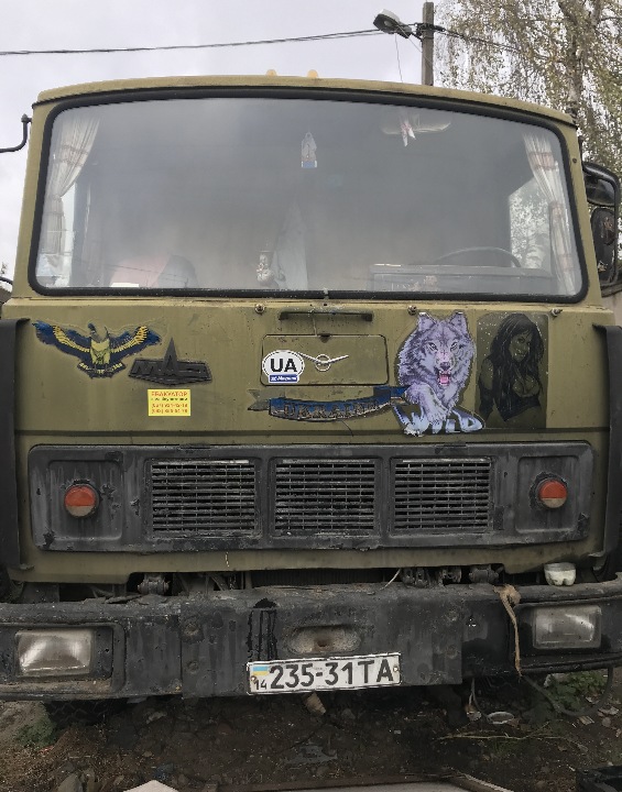 Транспортний засіб марки МАЗ 53371, 1991 року випуску, днз 23531ТА, №куз. ХТМ53371900007662, зеленого кольору