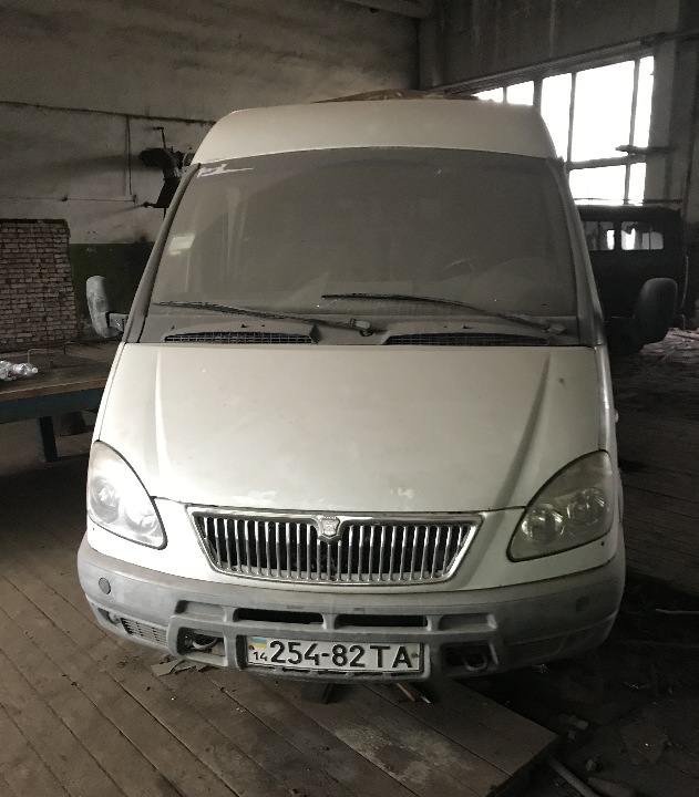 Транспортний засіб марки ГАЗ 33023, 2003 року випуску, днз 25482ТА, №куз. 33023030024354, білого кольору