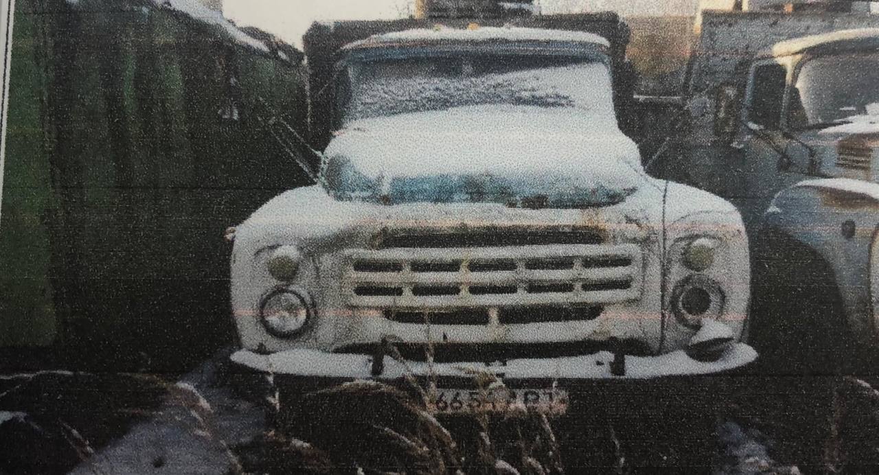 Транспортний засіб марки ЗІЛ-130, бортовий, 1980 року випуску, блакитного кольору, днз 6554ЛВТ