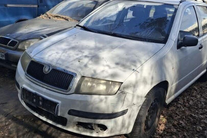 Транспортний засіб марки: SKODA, модель: FABIA, реєстраційний номер АМ4490ЕІ, номер кузова: TMBJC26Y864547801, 2006 року випуску