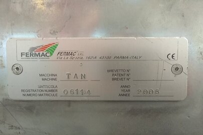 Накопичувальний стіл FERMAC TAN, с/н 06114, 2006 р.в., країна-виробник: Італія 