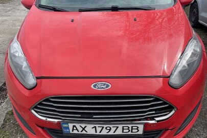 Легковий автомобіль марки FORD, модель FIESTA 1.6, державний номер АХ1797ВВ, VIN:WF0DXXGAKDDG41446, рік випуску 2013, колір червоний