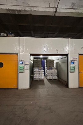 Блок камер дозрівання для керованого дозрівання бананів, у кількості 5 одиниць за різними адресами