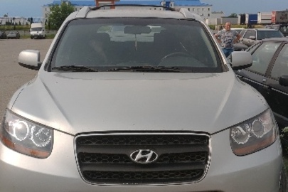 Транспортний засіб: легковий універсал HYUNDAI SANTA FE, 2006 року випуску, VIN KMHSH81WP7U110383, реєстраційний номер АА7636СВ, колір - сірий