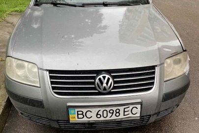 Транспортний засіб марки Volkswagen Passat 1.9 TDi, 2003 року випуску, ДНЗ:BC6098EC, номер кузова  WVWZZZ3BZ3E409133, сірого кольору, об'єм двигуна 1896 см.куб., вид пального дизель