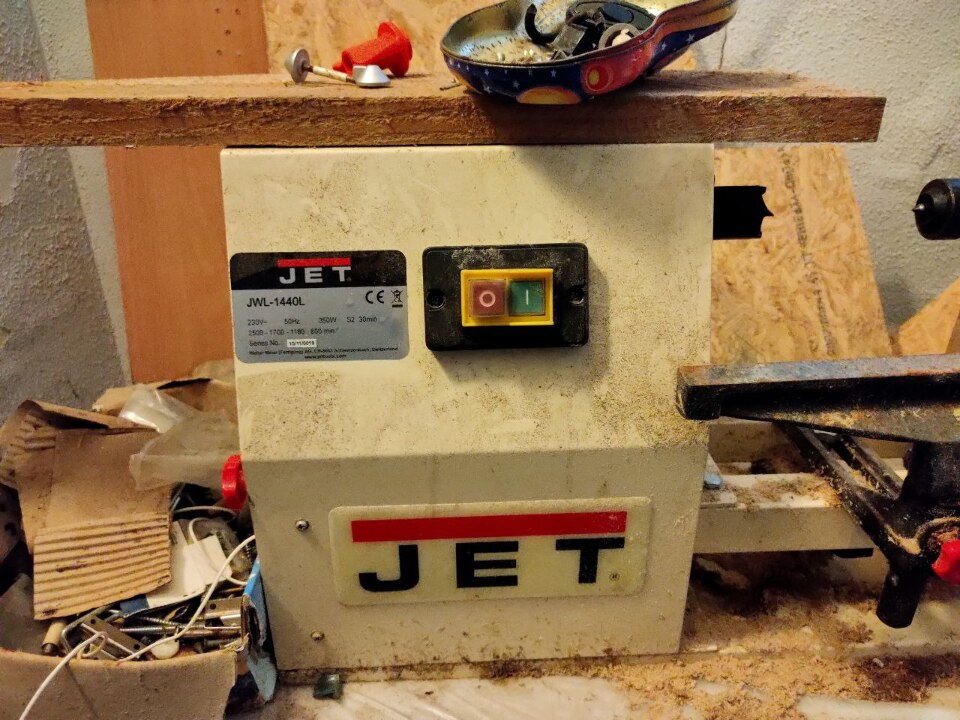 Верстат токарний Jet jwl-1440l у кількості 1 шт