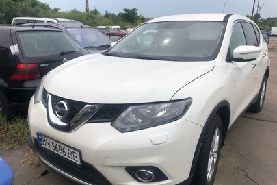 Колісний транспортний засіб NISSAN X-TRAIL (легковий універсал - В), 2016 року випуску, реєстраційний номер ВМ5686ВЕ, колір білий, vin cod № JN1TCAT32U0036342