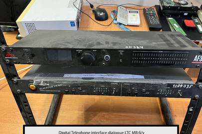 Звуковий процесор, двухканальний звуковий процесор Digital Telephone interface dialogue LTC MB, б/в, робочий стан не встановлено