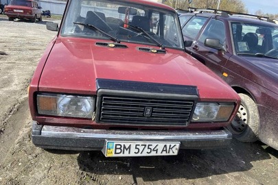 Колісний транспортний засіб ВАЗ 2107 (легковий седан-В), 1995 року випуску, реєстраційний номер ВМ5754АК, кузов №ХТА210700S0914136