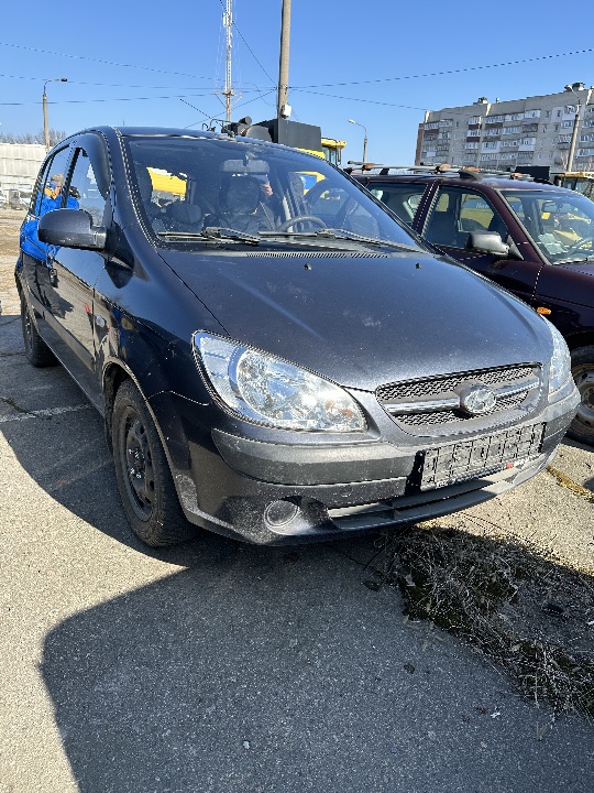 Колісний транспортний засіб Hyundai Getz 1.4 AT GL (легковий хетчбек-В), 2009 р.в., р.н. RU K138TY199, VIN KMHBT51DP9U901175, колір чорний