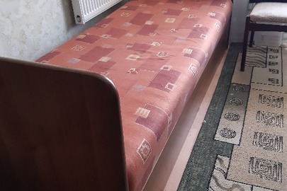 Ліжко дерев’яне - ширина 90 см з матрацом у кількості 10 одиниць
