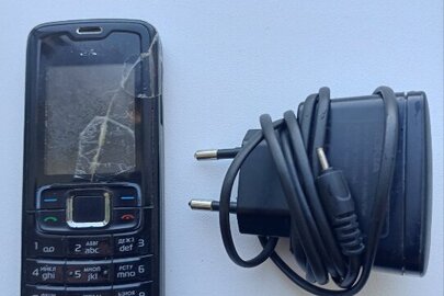 Мобільний телефон "NOKIA", модель 3110 С, ІМЕІ: 353086/02/066538/8 б/в, зарядний пристрій б/в, та батарея живлення б/в