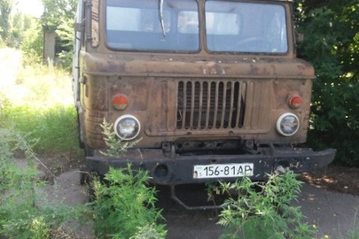 Вантажний автомобіль: ГАЗ 6601, 1983 р.в., ДНЗ 15681АР, номер шассі: 0346202